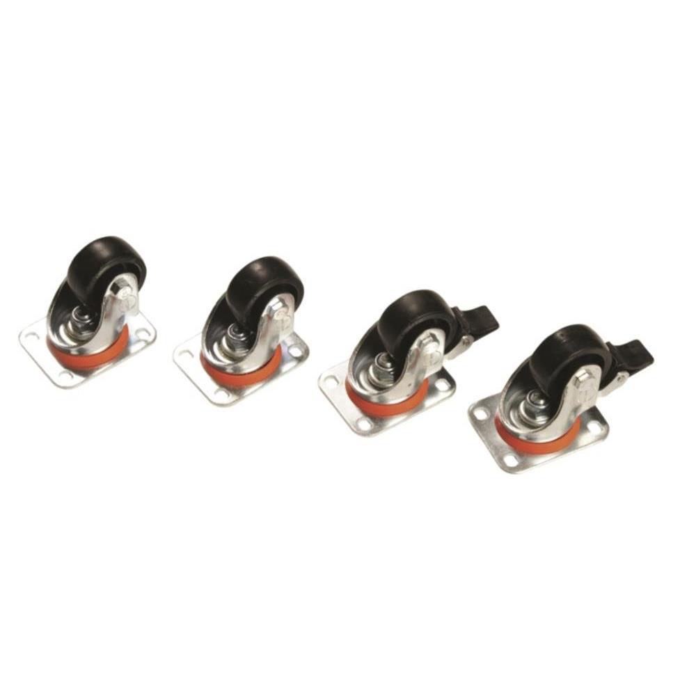 ZEYTEK DİKİLİ TİP TEKERLEK TAKIMI (1SET= 4ADET, 2AD FRENLİ, 2AD FRENSİZ)